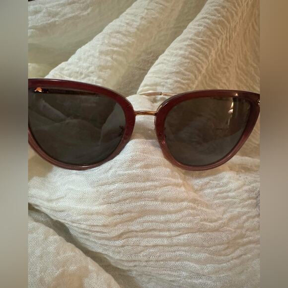 Coach HC8276 L1099 Women\'s Sunglasses Burgundy Pink Glitter Gradient Phantos main image 4